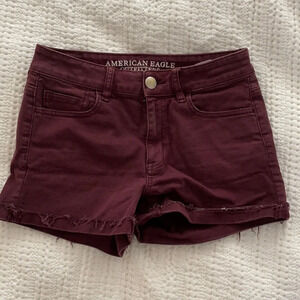 American eagle high rise shortie super stretch